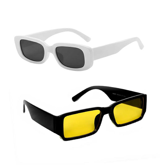 Men UV Protected Sunglasses (Pack of 2)