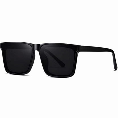 Polarized Retro Square Sunglasses