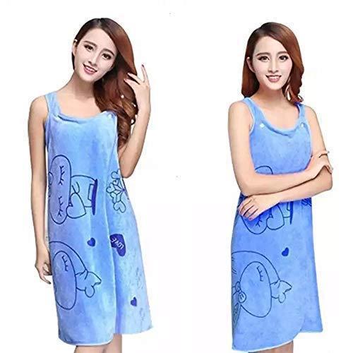 Microfiber Wearable Magic Bath Towel For Women (Pack of 2)